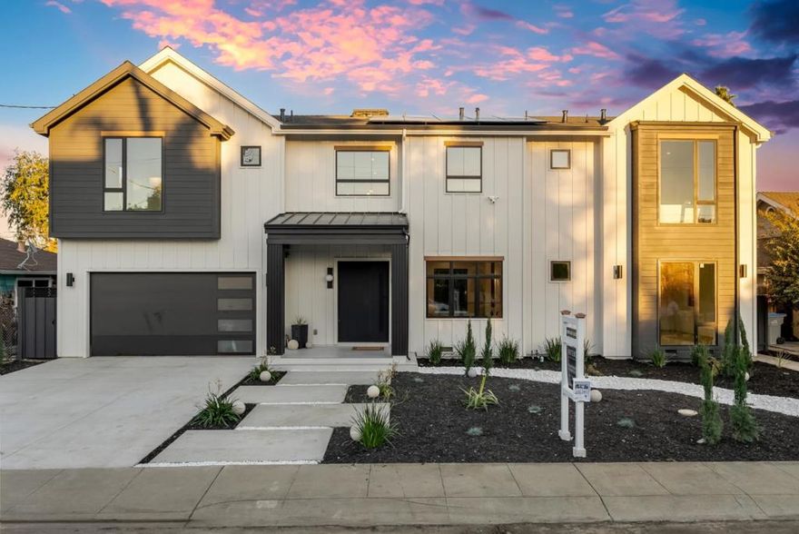 New Construction Property in Final Stages of Completion.  Discover unparalleled elegance in this stunning new-construction home, featuring a 4,200 sqft main home and a 980 sqft attached ADU with its own private entrance, for a total of approximately 5,200 sqft of sophisticated living space. Set on a 9,000+ sqft lot, this property showcases high-end finishes, exceptional craftsmanship, and versatile design, all in a prime location near Santana Row and Westfield Valley Fair Mall. Equipped with a Miele stove and a Thermador appliance suite including double ovens, built-in refrigerator and freezer columns, built-in microwave, wine fridge column, and custom cabinetry. Premium craftsmanship and materials throughout, including high-end custom cabinets, abundant custom storage, real stone surfaces, alabaster stone lighting, and crystal lighting accents. This property features great public schools and is also close to top private schools including The Harker School, Bellarmine College Prep, Presentation, and Archbishop Mitty. This exceptional property delivers the rare combination of brand-new construction, high-end finishes, and flexible living options in one of San Joses most desirable neighborhoods. Now available for private tours prior to late October Completion.