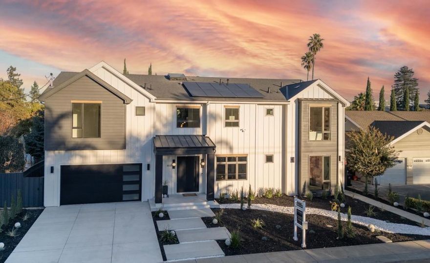 New Construction Property in Final Stages of Completion.  Discover unparalleled elegance in this stunning new-construction home, featuring a 4,200 sqft main home and a 980 sqft attached ADU with its own private entrance, for a total of approximately 5,200 sqft of sophisticated living space. Set on a 9,000+ sqft lot, this property showcases high-end finishes, exceptional craftsmanship, and versatile design, all in a prime location near Santana Row and Westfield Valley Fair Mall. Equipped with a Miele stove and a Thermador appliance suite including double ovens, built-in refrigerator and freezer columns, built-in microwave, wine fridge column, and custom cabinetry. Premium craftsmanship and materials throughout, including high-end custom cabinets, abundant custom storage, real stone surfaces, alabaster stone lighting, and crystal lighting accents. This property features great public schools and is also close to top private schools including The Harker School, Bellarmine College Prep, Presentation, and Archbishop Mitty. This exceptional property delivers the rare combination of brand-new construction, high-end finishes, and flexible living options in one of San Joses most desirable neighborhoods. Now available for private tours prior to late October Completion.