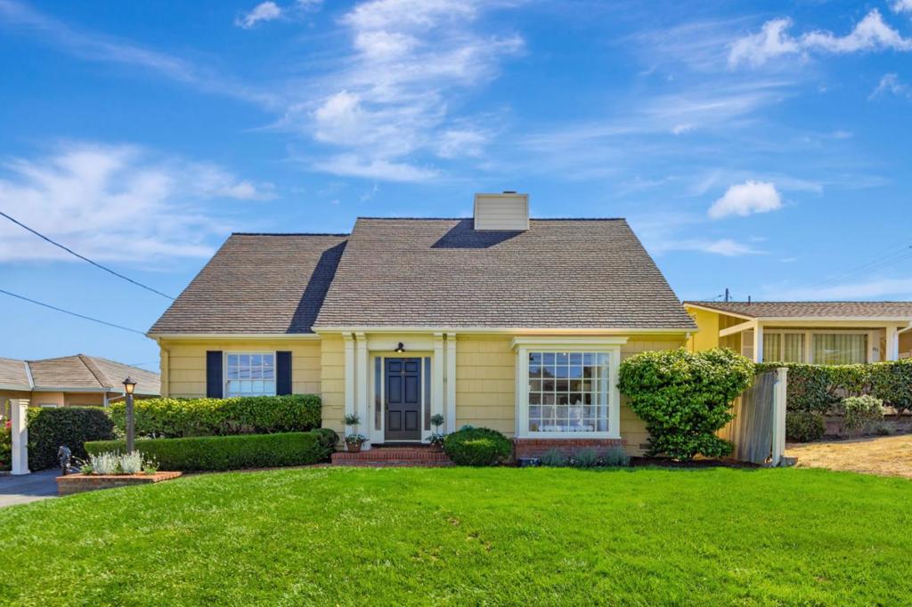 Stunning updated architectural treasure! This spacious home blends elegance with thoughtful modern upgrades. The formal entry leads you to the light-filled living room that offers a warm & inviting fireplace and bay window. The crisp white chef's kitchen is a true culinary centerpiece, featuring a sub-zero fridge, built-in ovens, dual sinks, & abundant cabinetry and counter space, all anchored by a generous island & eating area. The expansive family room serves as a great gathering spot with an additional dining area with a built in bench, built-in book cases & extra storage to this lovely space. Open the Dutch-door from the family room to escape to a vibrant backyard oasis, rich with mature trees and colorful plantings. Two inviting sitting areas and a large built-in grill make it perfect for outdoor entertaining & dining. The main floor also features a cozy guest bedroom with a full bathroom, a charming half/bath in the hall and great laundry area w/lots of storage. Wait until you go upstairs and enter into the stunning primary suite that has a sitting area to enjoy the views of the bay and eastern hills, built-in cabinets add to this area, 3 closets and updated bathroom. 2 additional spacious bedrooms, updated bath & cozy study area. Near shopping and Beresford Park too!
