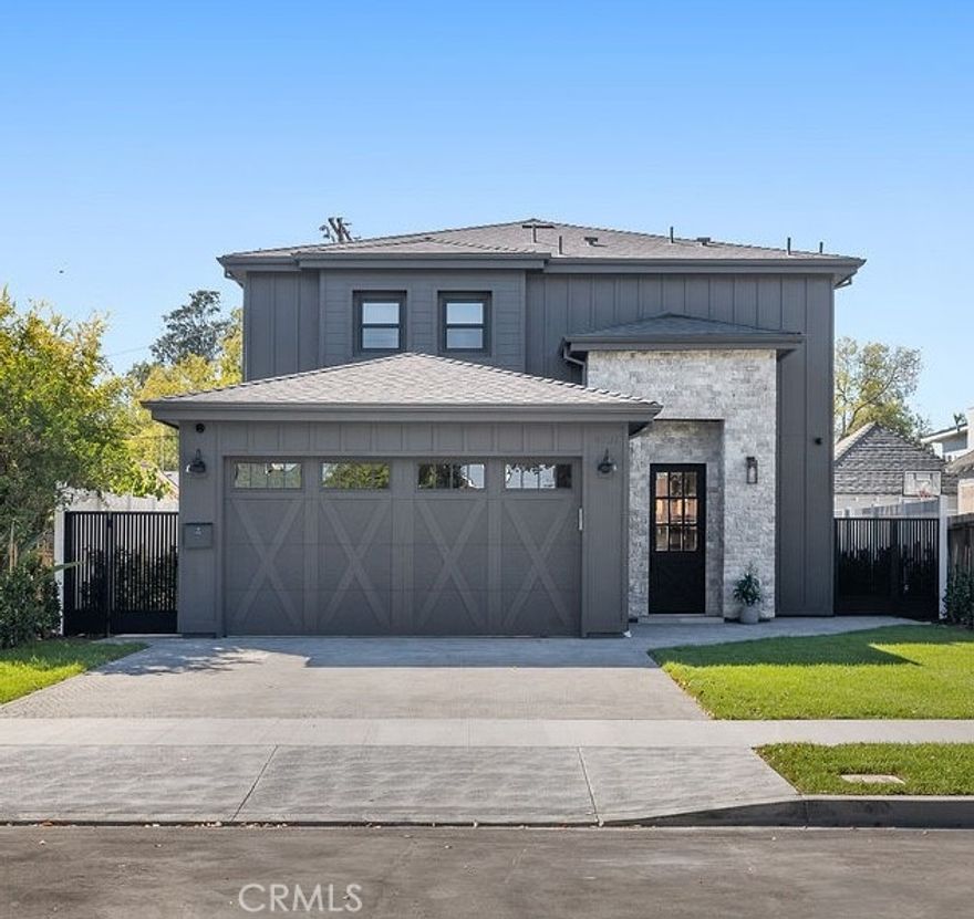 Tucked in the heart of coveted Toluca Lake, 4831 Sancola Ave offers a newly reimagined custom residence where modern luxury meets the timeless charm of Toluca Lake. As you enter, you’re welcomed into a bright, open floor plan where engineered white oak floors guide you through the main living spaces. To the left, a versatile guest bedroom offers flexibility as a home office or private retreat. Even the powder room is a showpiece, featuring terrazzo flooring and a handcrafted Zellige tile backsplash—because in this home, every space makes a statement.



The heart of the home is the bespoke chef’s kitchen, designed with custom cabinetry, sleek stone counters, and top-of-the-line European appliances. It flows effortlessly into the dining and living areas, creating a seamless environment for entertaining and everyday living.

Upstairs, you’ll find three en-suite bedrooms, each with its own walk-in closet. The primary suite is a sanctuary with a Juliet balcony overlooking the backyard, a spa-inspired bathroom adorned with marble tile flooring, and an expansive walk-in closet.

Outside, the entertainer’s dream continues. Step into a resort-like backyard where a sparkling pool with cascading waterfall sets the stage for gatherings, relaxation, and warm California evenings.



Beyond the property, you’ll enjoy all that Toluca Lake is known for—boutique shopping, cafés, and fine dining within minutes. The home is served by highly regarded schools including Toluca Lake Elementary (8/10 GreatSchools) and Walter Reed Middle (8/10), with prestigious private options like Oakwood and Harvard-Westlake nearby. Easy access to major studios—Disney, Warner Bros., Universal—makes this an unmatched address for those seeking both luxury and convenience.