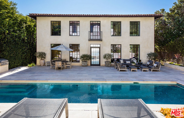 Reminiscent of a modern Italian Palazzo, this beautifully landscaped bluff top masterpiece, with stunning 2-bdrm guesthouse, has beach access by well-maintained steps or private funicular to one of the most desired beach coves. Double gated w/large pool & spa courtyard entrance, the impeccable crafted 3-story main house with wood & cement floors, plaster & wood walls, & custom finishes throughout offers a high ceiling great room w/fireplace that includes a sitting & dining area, gourmet island kitchen, & breakfast bar & nook; pocket doors open to a resort-style outdoor entertainers space w/multiple sitting/dining areas, & a covered lounging area w/modern fire pit, all w/spectacular ocean & sunset views. There's a cozy family/media room, a huge game/entertainment space, a luxurious owner's suite w/custom spa-like bath & private ocean view deck, & 3-add'l bdrms. 3-car garage w/parking for guest. Per architectural plans: Guesthouse = 600sf; Garage = 598sf.