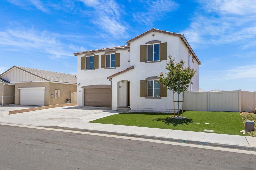 Imagine stepping into your dream home, a stunning two-story masterpiece built in 2022, nestled in the vibrant heart of Moreno Valley, California. As you cross the threshold, gleaming hardwood floors welcome you, stretching across open, airy spaces bathed in natural light, creating a sense of clean, modern elegance. The kitchen, a chef’s delight, boasts sleek granite countertops and state-of-the-art stainless steel appliances, inviting you to whip up gourmet meals or savor quiet mornings with coffee in hand. Outside, your lush, freshly sodded lawn thrives effortlessly thanks to a cutting-edge irrigation system, offering a serene backdrop for weekend barbecues or playful afternoons. With dedicated RV parking, your adventurous spirit has a home base for road trips and getaways. Best of all, this efficient, move-in-ready haven is just steps from shops, Home Depot, and grocery stores, blending convenience with contemporary comfort. Picture yourself living here, where every detail is designed for a modern, carefree lifestyle—your Moreno Valley gem awaits.
