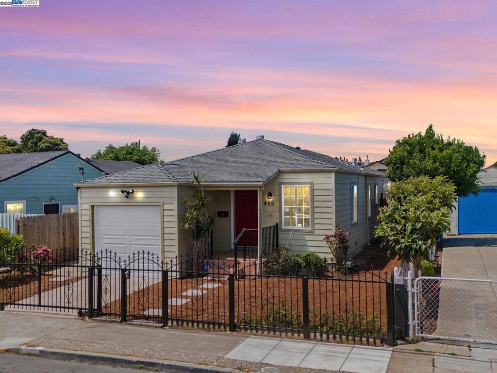 Beautifully refreshed and move-in ready, this charming 3BD/2BA home offers over 1,300 sq ft of light-filled living in one of Northeast Richmond’s most convenient locations—just minutes to El Cerrito, BART, the San Francisco Ferry Terminal, and major freeways. Inside, a freshly painted interior is complemented by stylish new flooring and energy-efficient recessed lighting throughout. The spacious living and dining areas connect seamlessly to the updated kitchen, featuring sleek cabinetry, generous counter space, and stainless steel appliances—perfect for both everyday cooking and entertaining. The primary suite is a private retreat with an updated ensuite bath, while two additional bedrooms provide flexibility for guests, a home office, or hobbies. Both bathrooms showcase modern vanities, lighting, and fixtures. Outdoors, refreshed front and rear yards offer curb appeal and low-maintenance care, with the private backyard providing ample space for relaxing, gardening, or gatherings. An attached garage with interior access and laundry area adds convenience, while the long driveway behind a secured front gate offers plentiful parking and storage. Close to shopping, dining, parks, and public transit, this home blends style, comfort, and location in the heart of the East Bay.