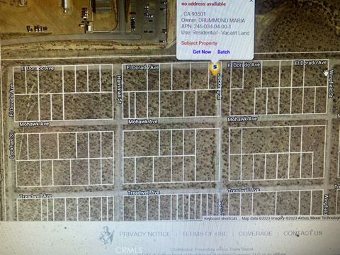 Photo of 0 El Dorado Avenue, Mojave, CA 93501 (MLS # DW26049732)