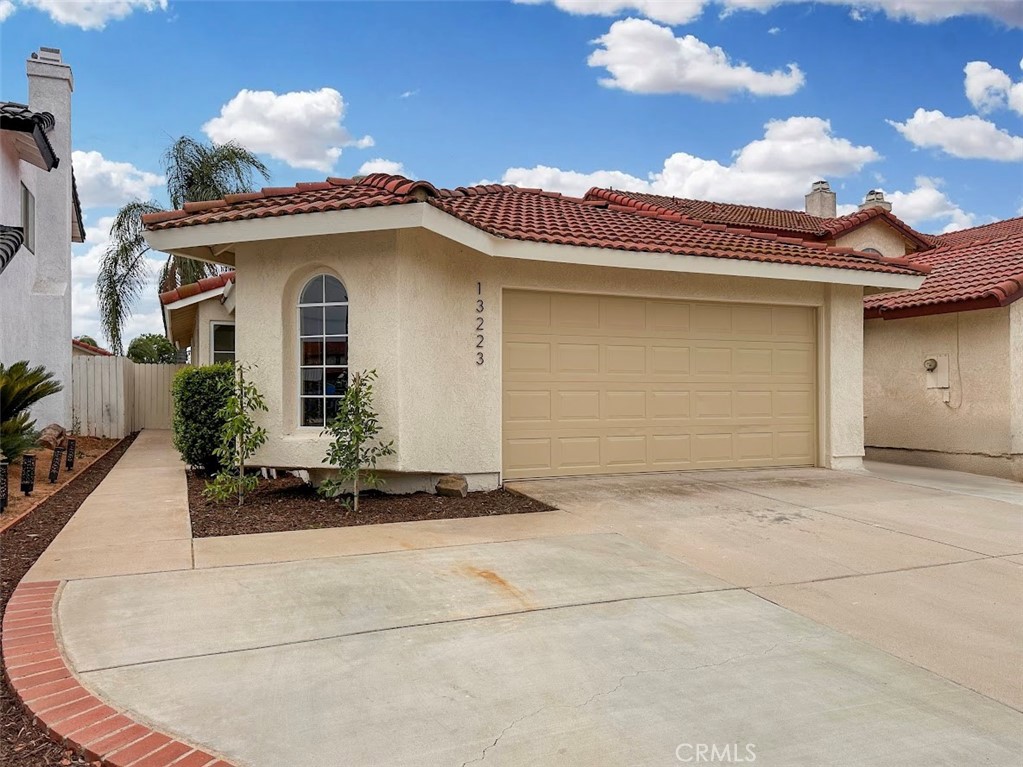 Highly desirable 2 bedroom/2 bathroom move-in ready single-story home featuring many recent upgrades! Beautifully turn-key, this home is ready for its new owner to move in and enjoy from day one. With an open living room and dining area, vaulted ceilings, and plenty of natural light, this home offers a warm and inviting space for everyday living. The primary suite includes dual closets and a private ensuite bath, while the secondary bedroom enjoys its own ensuite bath entrance. Enjoy barbecues or simply unwind outdoors under the covered backyard patio, complete with recessed lighting and a ceiling fan for year-round comfort. Located in a well-established neighborhood and conveniently close to area parks, recreation, schools, shopping, and more!