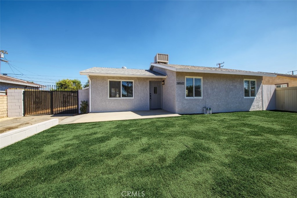 Welcome to this stunning 3-bedroom, 1-bath home that has been fully remodeled and redesigned inside and out, making it hands down the most attractive home in its price class. Every detail has been thoughtfully updated, blending modern style with comfort to create a true move-in-ready residence.
Step inside to find a light-filled open layout, fresh finishes, and quality upgrades throughout. The redesigned kitchen, updated bath, and new flooring combine to give the home a crisp, contemporary feel. Outside, the improvements continue with fresh curb appeal and a large backyard perfect for family living or weekend entertaining. Enjoy a private garage and large driveway.
Conveniently located near shopping, schools, dining, and transportation, this home is a shining example of the perfect family home. Don’t miss your chance to own the best value in Palmdale today!