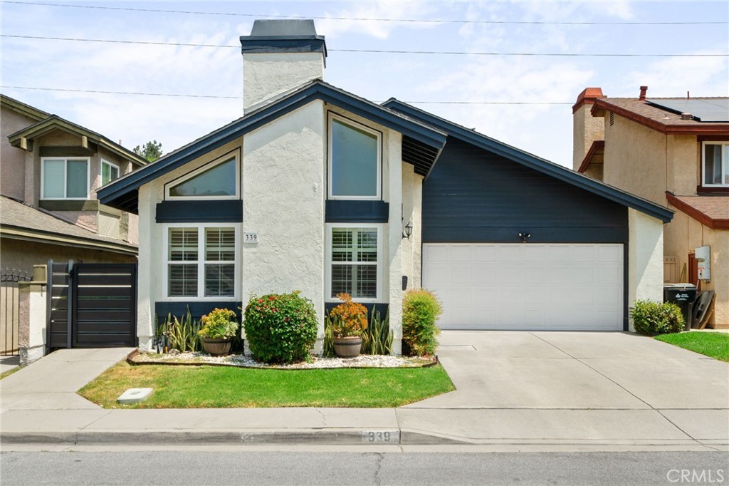 Welcome to this Lovely Single Story Home. Offering 3 Bedrooms and 2 Bathrooms with Updated Kitchen and Bathrooms. The Living Room enjoys a cozy fireplace and opens to the kitchen with side yard views. The Kitchen is a must see with sliding door access to the side yard which show case an open patio with water falls and ample spaces for your guests and friends. It also has a gate with access to the open playground for kids. Laundry and Dryer has it's own room area inside the house. Attic inside the Garage for your stuff storage. Seller will include the EV Charger in the garage and TV on the wall. Close proximity to the Freeways 210,10,57,71, parks, schools, churches and shopping centers. Sold As Is.
Welcome to Your New Home!