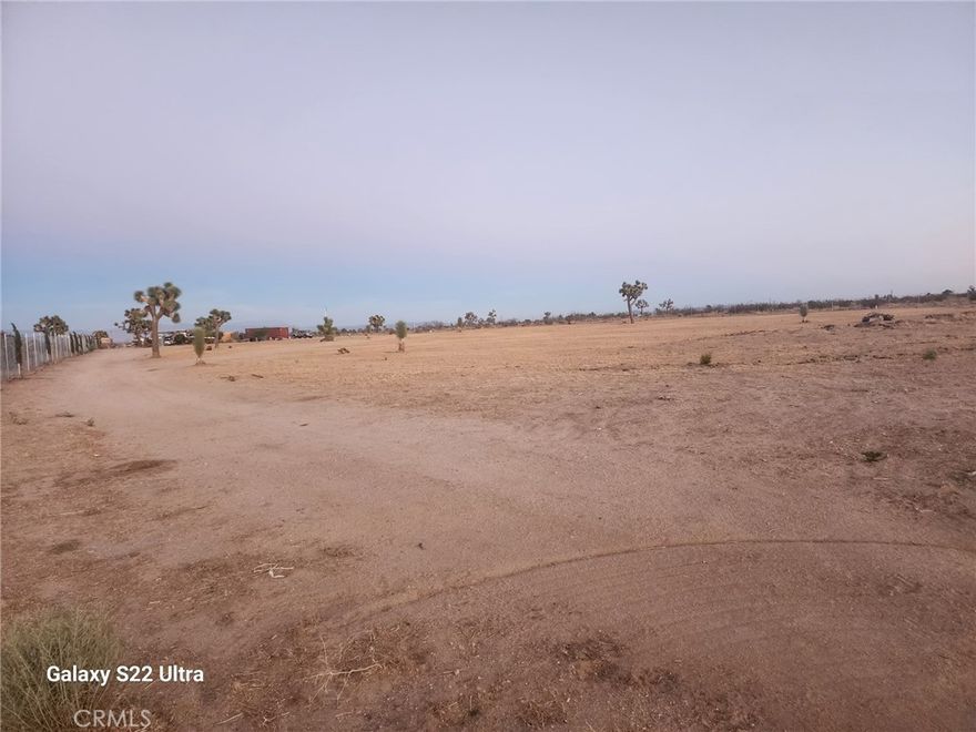 Welcome to the High Desert! Seize the Opportunity to own a 2.5 acre parcel in Victorville where the allure of the High Desert meets endless and growing potential. This Expansive Lot is the perfect canvas for buyers seeking to build custom home or Invest in a rapidly growing region, all while enjoying the serenity and beauty of the desert landscape. This 2.5 Acres comes with 2 entry gates with horse corrals and chicken coop. Wether you're a retiree looking for a peaceful desert escape, a minimalist embracing mobile home/ Rv lifestyle or Investor eyeing future growth with planned Infrastructure like the Brightline West High-speed rail to Las Vegas The High Desert has Unbeatable combination of affordability and welcoming Community.