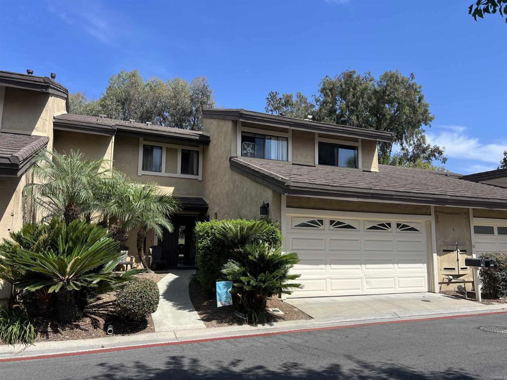 Incredible opportunity in the desirable Carlsbad Palisades! Largest floor plan in the community featuring 3 bedrooms, 2.5 baths, and 1,916 sq ft of living space with a 2-car garage and private patio. This well-laid-out home offers a functional floor plan and is ready for cosmetic updates and personal touches—ideal for buyers looking to build equity in a prime coastal location. One of the secondary bedrooms includes a bonus office space—perfect for working from home, studying, or added storage. Quietly situated within the community and does not back to El Camino Real. Just 2 miles to the beach and close to shopping, restaurants, parks, hiking trails, and top-rated Carlsbad schools. Community amenities include two pools, two spas, and a tennis court. No Mello-Roos.