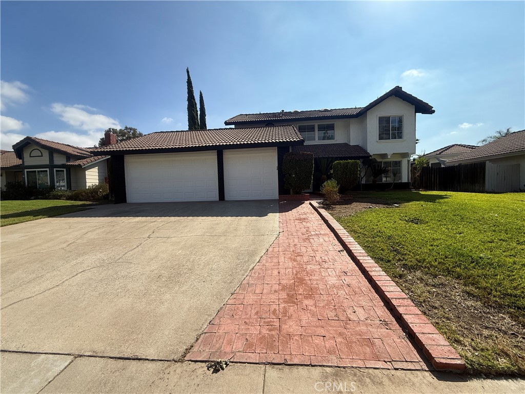Beautifully Refreshed Pool & Spa Home in Moreno Valley
Welcome to 10920 Fenton Road, a spacious 4-bedroom, 2.5-bathroom two-story home with a 3-car garage, offering the perfect blend of comfort and lifestyle. Freshly updated with new interior and exterior paint, refreshed landscaping, professionally serviced tile floors, reglazed master tub, and serviced AC, this home is move-in ready. The inviting layout features a living room with a cozy fireplace, a dining area, and a family room with French doors and a wet bar—great for entertaining. The kitchen boasts newer-style cabinets, countertops, and appliances, along with plenty of workspace. A downstairs half bath and indoor laundry room add everyday convenience. Upstairs, you’ll find all four bedrooms and two full bathrooms, including the primary suite with an attached bath and a private balcony overlooking the backyard. Step outside to enjoy a spacious patio area and your very own private in-ground pool and spa—perfect for relaxing or hosting gatherings. The property also includes a 3-car garage with driveway parking. With its thoughtful updates, versatile floor plan, and resort-style backyard, this Moreno Valley home has it all. Don’t miss your chance to make it yours!