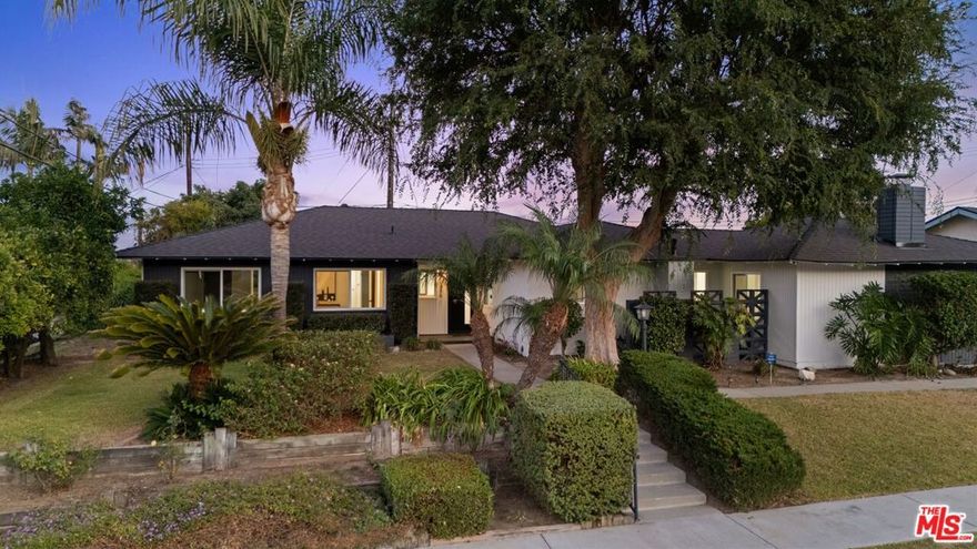 Welcome to this sprawling single-story Hacienda Heights ranch style pool home, a private oasis nestled in a quiet cul-de-sac. This spacious five-bedroom, two-and-a-half-bathroom home on a nearly 10,000 square foot lot  has been thoughtfully updated to blend modern amenities with classic comfort The open-concept design creates a seamless flow between the living spaces. A formal living room with a cozy Venetian plastered fireplace welcomes you in, while the dining area opens directly to the stunning, custom kitchen. The kitchen is designed for both beauty and function, featuring a sleek waterfall peninsula and slim shaker cabinets with new hardware. It's equipped with new quartz countertops and a backsplash, as well as new stainless steel appliances including a gas range, range hood, refrigerator, and dishwasher. Beyond the kitchen, a spacious family room awaits, complete with its own fireplace and a stylish bar area with a wine fridge, perfect for entertaining. There's also a versatile sun-room that can be used as an office, reading room, or playroom. The home offers a dedicated laundry room and plenty of storage throughout. The home has been meticulously upgraded throughout. Enjoy the durability and style of newer vinyl flooring and moldings, complemented by new interior and exterior paint, new door trims, and new hardware on every door. New vinyl retrofit windows and two new sliding glass doors allow natural light to flood the living spaces.Both full bathrooms and powder room have been completely remodeled into designer spaces, with new vanities, sinks, toilets, mirrors, and faucets. The guest bathroom features a dual vanity, while the primary suite offers a private three-quarter bath. New tile flooring and shower walls and a new bathtub complete these stunning renovations. All of the home's lighting has been updated, with new recess and LED lighting throughout, as well as new bedroom lights, a new dining room light, and new vanity lights in the bathrooms.The updates continue outside, starting with a new charcoal shingle roof. The property is secured with newer fencing and features a new exterior front door with a new Ring doorbell. A new garage door with frosted glass windows, new front porch tile, modern floating address numbers, and new exterior light fixtures give the home a fresh, contemporary look. Beyond the extensive upgrades, the outdoor space is a true highlight. The private backyard oasis features a sparkling pool w/ heater that has been freshly re-plastered and an expansive paver patio, perfect for entertaining. There are also two covered patios, a custom sauna with a gorgeous vine ivy pergola, and multiple lounge areas. A detached two-car detached garage offers ADU possibilities for added living space, more storage, or rental income. The mature landscaping includes avocado, pomegranate, orange, lemon, tangerine, and grapefruit trees, providing fresh fruit right in your own backyard.Additional updates include a new central heat and air conditioning system (2022), a new water heater (2022), a new garbage disposal, and a fully updated electrical system with a new panel, breakers, and wiring. Located in a wonderful area in one of Hacienda Heights most sought after neighborhoods with close proximity to shopping, entertainment, schools, and the 60 freeway, this home offers the ideal blend of privacy and convenience. This is your exclusive opportunity to own a truly move-in-ready home, with a custom feel and incredible potential. Hacienda Heights living at it best!