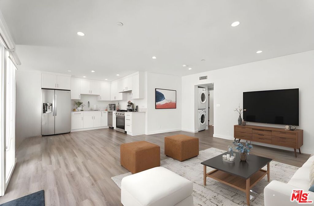 SPECIAL CONCESSION, if moved in by July 20th! Water/Trash $150 is discounted, and 1 parking space is included. Actual contracted rate is $5450 and with the concession of $4500, it brings it down to $5075. Concession is paid on month 2. Contact agent/broker for details. Welcome to your dream home at 1254 9th Street 'Upper Nomadic' Santa Monica! This brand-new construction offers a prime location right next to Downtown Santa Monica. This spacious unit is 1050 sq ft 2b2ba with storage, washer/dryer, large balcony, walk-in closet and parking included. Step inside and enjoy a great open floor plan that seamlessly connects the kitchen and living area. The space is filled with natural light, thanks to dual pane windows, and is incredibly spacious and private.The kitchen is a chef's dream with Italian-designed cabinets and high-end LG appliances. The unit also features an in-unit full-size washer and gas dryer, and central AC/Heat for your comfort. LED recessed lighting throughout the home enhances the bright and airy feel.Relax on your large private balcony or unwind in the soak-in tubs found in the bathrooms. This unit is 20% larger than most comparable properties, offering you ample space to live and entertain.Enhanced safety features include fire sprinklers and a secure building, giving you peace of mind. The energy-saving LEDs and dual pane aluminum windows contribute to a greener lifestyle.Located just half a block from Santa Monica Downtown Shopping and Restaurants, and four blocks from the Santa Monica Farmers Market, this home offers unparalleled access to local amenities. Plus, with easy freeway access, you're just a short drive from Pacific Palisades, Venice, and Brentwood. Don't miss out on this exceptional opportunity to live in one of Santa Monica's most sought-after locations. Pet fee $500 deposit plus $50/month. Additional parking is $150/mo
