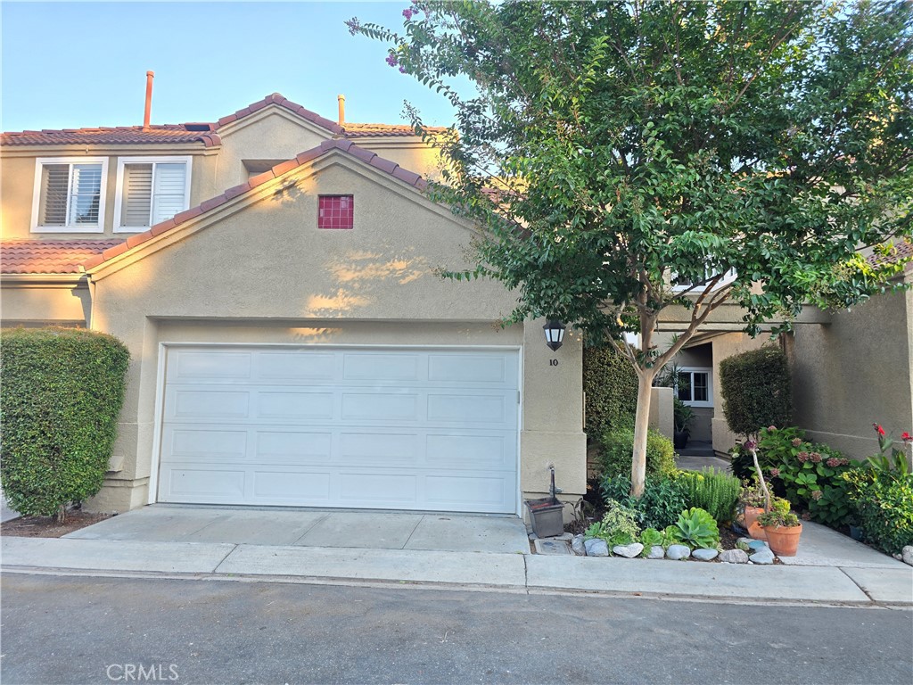 This highly upgraded 3-bedroom + loft home is ideally located on a private cul-de-sac with no busy street exposure. It is quiet and peaceful. The open floor plan features stylish stained bamboo flooring throughout, a remodeled kitchen with white cabinetry and stainless steel appliances. All the bathrooms have been fully remodeled with stylish designer tiles, new showers, new vanities, quartz tops and new mirrors. One full bathroom and bedroom is downstairs. The other two bedrooms both have on suite bathrooms. An added versatile loft is conveniently placed for upstairs study or office activities. Laundry is in its own room, you do not have to go through it to get to the 2 car garage. Enjoy Smart home features like lighting, Nest thermostat, remote-controlled fans, Wi-Fi garage doors, and newer AC. The 2-car garage offers built-in storage, overhead racks, and features epoxy floors. The backyard is perfect for entertaining with wall lights, patio space, and a view that with knock your socks off. HOA pool and spa have just been remodeled and are very close. Just minutes from shopping, dining, and easy freeway access. A rare lease opportunity—schedule a tour today!