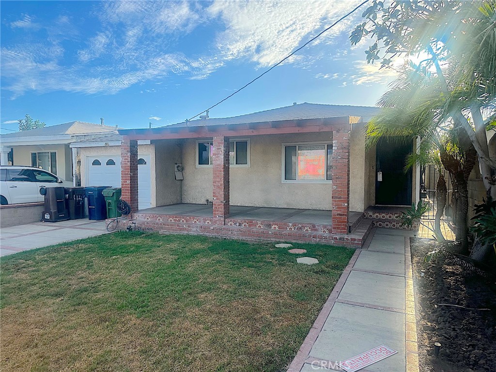 FIXER! Excellent opportunity to customize this to your specifications. Property has four bedrooms and two baths, but on title shows as three bedrooms. There is an enormous family room in the back of the house with high ceilings. Though there is parking for one car out front, there is enough space in the back for up to four cars via the alley. See attached supplements for: Property inspection report, prelim, sewage, termite, and seller disclosures. Nobody passed away on the property.