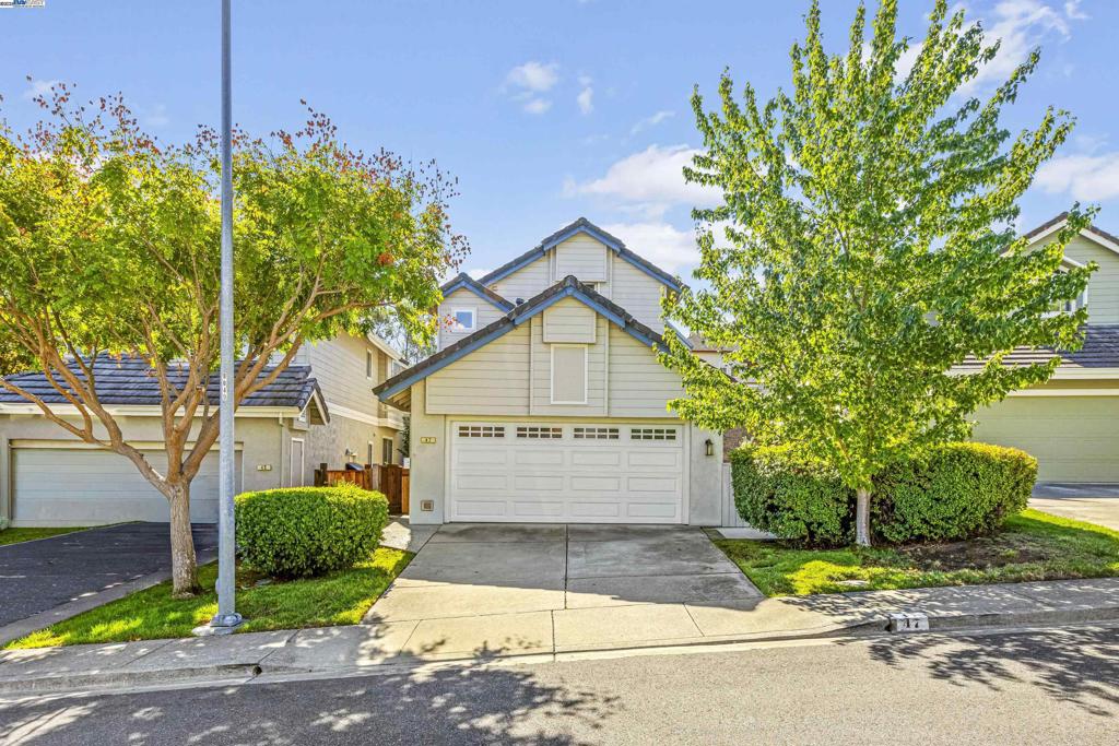 Just what you have been waiting for! This lovely, updated and bright home backing to open space in Westside Danville is a must see! The Kitchen features white cabinets, light granite countertops and a glass subway tile backsplash. Stainless appliances including a convection microwave and beverage fridge make for a delightful place to prepare meals! There is a first floor bedroom and bathroom, with 2 additional bedrooms upstairs, both with attached bathrooms! The Primary features an oversized Roman Tub. A spacious loft rounds out the second floor for an in home office, fitness, or play area. Flooring is a wonderful neutral laminate, and upgraded neutral carpeting on stairs and the second floor. Garage features a Tesla charger and tankless water heater. Minutes to Downtown Danville, trails, and top-rated schools! Clubhouse, tennis courts, tot lot, pool, spa and greenbelts round out the wonderful amenities in this amazing community!