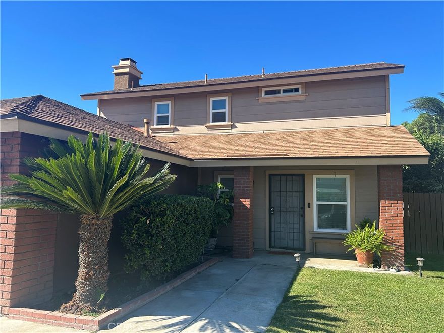 Spacious 3 bedroom, 2 1/2 bath home in North Fontana! Minutes from freeways. Inviting living room with plenty of windows. Family room with a fireplace and sliding glass door leading to a covered patio! Oversize yards ideal for gatherings! Remodeled bathroom! Updated windows! New HVAC unit and ducts!

New tankless water heater! Sunny kitchen offers granite counter tops, new sink, recessed lights and a generous window facing rear yards! Oversize RV parking and cement driveway!