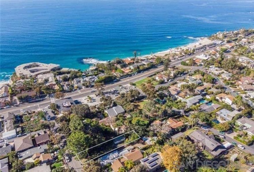 Rarely do you find flat buildable lots in Laguna Beach. Welcome to 31565 Eagle Rock Way, offering over 6500 sq ft of flat buildable pad with the possibility of gorgeous ocean views from a second level. Originally part of the historic Crawford Ranch, the double wrought-iron gated entry is reminiscent of an era gone by. As you walk the lot, you will realize the potential it possesses, with the perfect balance of shade and sunlight created from the tree lined street and the stunning 150 year old Oak tree located on the property. This exceptional lot offers so much character and charm while being perfectly located just 1 ½ blocks to Table Rock Beach, and a stone's throw from the Montage, The Ranch Golf Course, world class dining, shopping, hiking trails, and a community village vegetable garden.  Available New Construction  We are in the process of plan checking with the City of Laguna Beach for a brand new construction plans for this lot. The new construction will be for 3 beds, 4 bath 3,139 sq. ft single-family home.