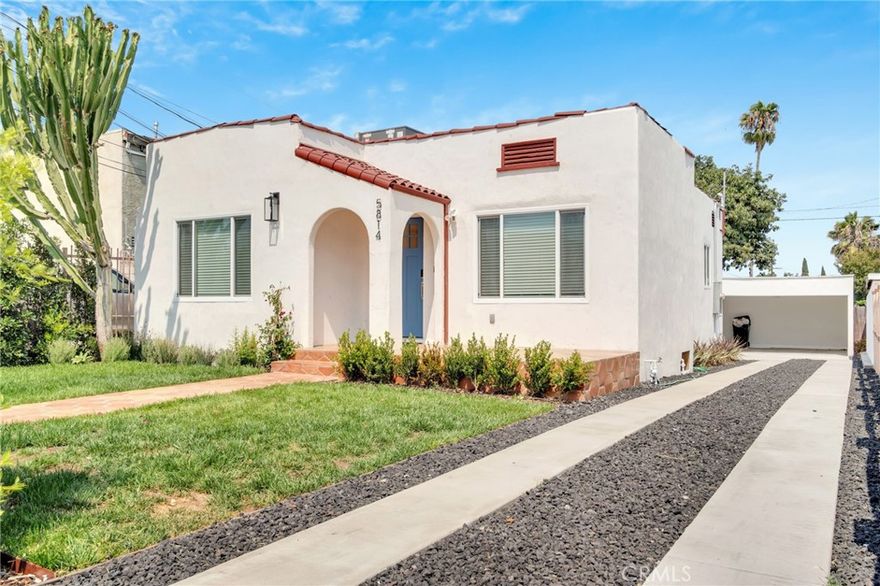 Beautifully Remodeled 2-Bedroom Home with RTI ADU Plans! Step into this bright and modern 2-bedroom, 1-bath home offering 992 sq. ft. of updated living space. Enjoy a spacious living room, refreshed kitchen, and comfortable bedrooms filled with natural light. The private backyard provides the perfect space to relax or entertain. Plans are RTI (Ready-to-Issue) to convert the garage into an ADU—ideal for future income or extended living space. Furnishings are available for purchase, making this a convenient move-in-ready option. Located near shops, restaurants, and major freeways for easy access throughout Los Angeles.