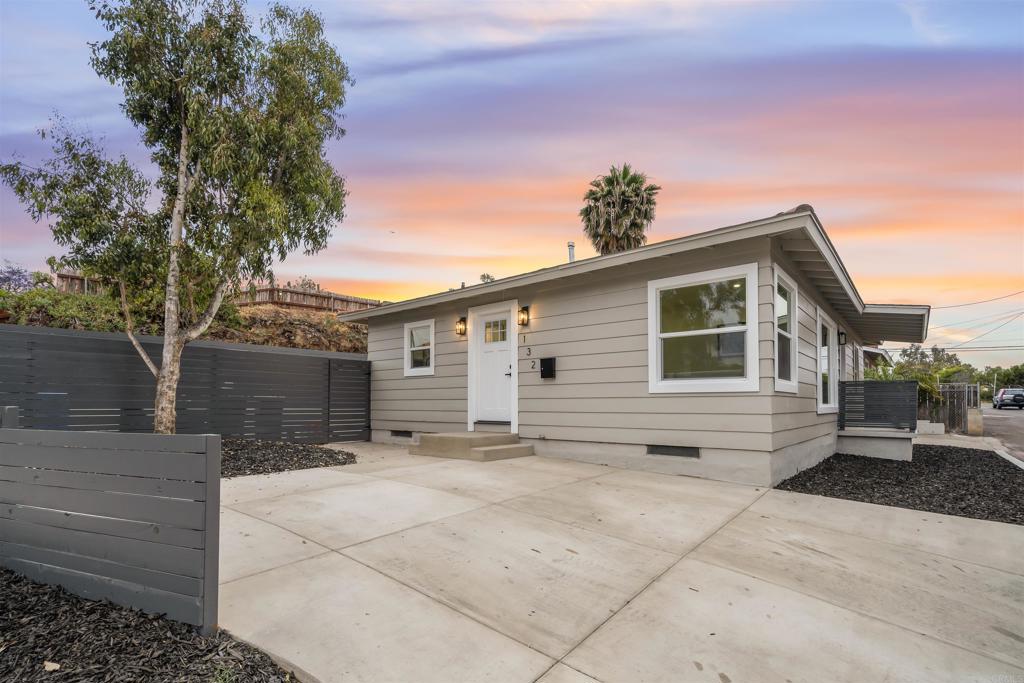 This beautifully renovated detached single-family home in the heart of National City offers a rare combination of space, modern updates, and versatile living. The property features five bedrooms and three bathrooms with 1,385 sqft of living area with a 5,580 sqft lot. Making it ideal for large families or those seeking additional space for work, guests, or rental income. The home has undergone a series of thoughtful renovations designed to provide lasting comfort and peace of mind. The interior showcases stylish laminate flooring, new windows throughout, fresh interior and exterior paint, and fully remodeled kitchen and bathrooms. The kitchen is outfitted with brand-new appliances, blending everyday functionality with a clean, modern aesthetic. Adding even more flexibility, the property includes a detached studio, perfect as a home office, guest suite, or potential income-producing unit. The exterior landscaping has been refreshed to create an inviting atmosphere and a comfortable outdoor space ideal for entertaining or relaxing. Along with detached studio, one of the bedrooms has its own private entrance. Centrally located with easy access to major freeways, this home is just minutes from shops, restaurants, downtown San Diego, and scenic beaches. Best of all, there are no HOA fees or Mello-Roo's, offering added affordability and freedom. This property is a perfect blend of comfort, style, location, and value—ready to meet the needs of growing families, multi-generational households, or savvy investors.