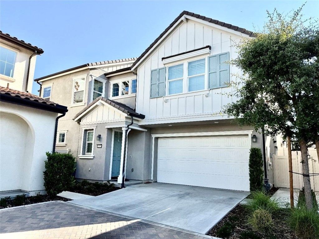 Avaialble August 15, 2025. 5 bedrooms and 4 bathrooms across 2,299 sf. of elegant living space. One(1) Bedroom and One(1) Full Bathroom on the first floor(SPC Flooring). All Four(4) Bedrooms and Three(3) Bathroom Upstairs. The open-concept layout features a gourmet kitchen with gorgeous cabinetry, an island, a walk-in pantry, and shutters throughout. Upstairs(Capet Flooring), unwind in the luxurious primary suite with an ensuite bathroom, double vanity, walk-in closet, and separate shower and tub. A junior suite with a private bathroom and two additional bedrooms sharing a well-appointed bathroom offering ample space. Laundry room is located upstairs as well. An attached 2-car garage with epoxy floors plus 2 cars parking driveway, plenty of shelving, EV charger pre-wired installed, and whole house water filtration is located in the garage as well. HOA amenities, recreation center with a pool, fitness center, game lounges. Must See!