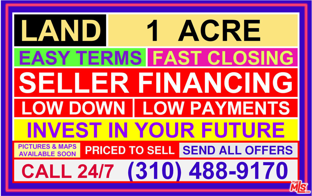 1 ACRE 28TH STREET - Nice Parcel, A Place to Call Home, 28th Street Near the County Line. About 3.3 West of Hwy 395 (CA-395) in Mojave. Zone: E(1) Estate 1 Acre. Size: 1 Acre, 165' x 264', Mostly Flat, APN 228-130-24, GPS coordinates 35.120840,-117.636510.
