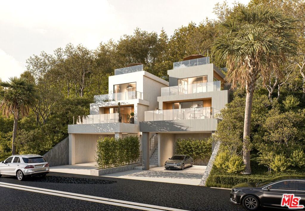 Investor/Developer Special: RTI Plans for Dual New Construction in Prime Laurel Canyon. Incredible opportunity for developers or investors in the heart of LaurelCanyon -- two contiguous lots at 8534 & 8536 Lookout Mountain Ave (APNs 5562-001-014 & 5562-001-015) with plans currently under plan check with LADBS for twothoughtfully designed 1,406 sq ft single-family homes. Final clearances and approvals are anticipated in the coming months. Significant groundwork has already beencompleted, including soil and geotechnical reports, helping reduce both time and soft costs for the next owner. A licensed contractor has provided a preliminary bid ofapproximately $975,000 to complete both homes up to the drywall stage, including all site preparation and structural work -- offering a cost-efficient path to construction.Each home has been individually designed with modern functionality and architectural appeal, and future plans include the potential for a junior ADU in each, allowing foradded flexibility and income potential. Comparable sales in the area suggest an estimated after-build value of approximately $1.5 million per home. Buyers and agents areencouraged to conduct their own due diligence and run independent comps to verify projected values. Ideally located just minutes from Sunset Blvd and within the highlyregarded Wonderland School District, this is a unique opportunity to develop in one of Los Angeles' most desirable hillside communities, known for its character, privacy,and strong end-user demand. Whether you're looking to build and sell, hold as premium income-producing assets, or create a personal compound, this is a rare chance toacquire a nearly shovel-ready project in an iconic canyon setting.