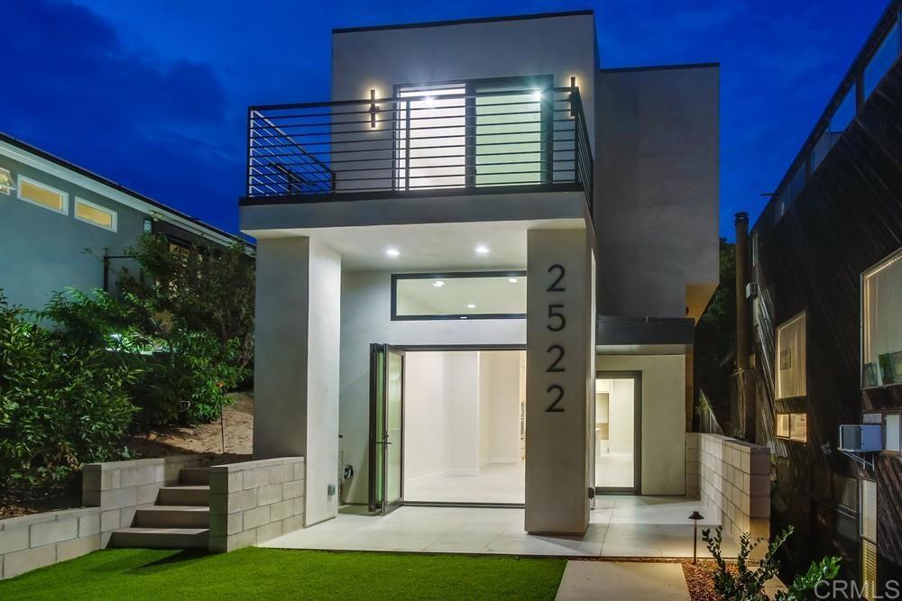 *** Newly Built Modern Home with Rooftop Views! This brand-new 3-level residence in Pacific Beach/Mt. Soledad is now complete and move-in ready. Featuring 4 bedrooms, 3.5 baths, and a sleek open-concept design, the home is crafted for seamless indoor-outdoor living. The top level boasts a spacious game room with a half bath that opens directly to a private rooftop deck—perfect for entertaining or unwinding with million-dollar panoramic views of the city skyline and bay. The first floor includes a bright great room, chef’s kitchen, and two bedrooms, while the second floor offers a luxurious primary suite and an additional bedroom. A 2-car garage is accessed via the rear alley, and the front yard delivers approx. 1,500 sq ft of landscaped outdoor space. Tucked on a quiet cul-de-sac, this home offers tranquility just minutes from La Jolla, Mission Bay, top schools, and freeway access. A must see!!!!