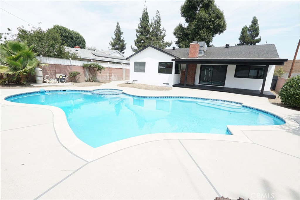 Live in Style, step into the perfect blend of comfort and modern living with this beautifully Remodeled home,
Nestled in the Granada Hills coveted neighborhood. Designed for effortless living and entertaining, this is open-concept residence boasting a bright and airy ambiance, The stunning modern kitchen is a true showstopper, featuring custom cabinetry, Quartz countertops, a stylish Quartz backsplash, Upon entering, seamlessly connecting center Island piece, you're greeted by sleek Vinyl waterproof flooring and a spacious, open-concept living area, Boasting 3 bedrooms and 2 bathrooms, Newly reposition Master Bedroom, turnkey home Double Pane Windows, Central HVAC thermostat is WIFFI Controlled, New front Door.
Backyard sets the stage for outdoor entertaining, sparkling pool and SPA , including al fresco WIFFI Control, Pool has been Replastered, New heater, New light skimmer, new filter, new pomp. Fire Pit with new gas line, Additional highlights include tankless water heater, Copper plumbing and Uponor Pex plumbing Piping, New electrical wiring and Electrical panel, New Roof layer, New Cover patio with Recess Lighting.
Nestled in a sought-after Granada Hills highly rated Schools Neighborhood, near CSUN, shopping, dining, entertainment, and recreation, 5, 405 and 118 freeways and public transportation.