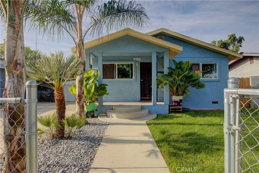 HERE YOU GO: this 2 unit home is in the same APN that can produce income or live in one and rent the other house. The front home is currently occupied and is rented at this time. 3 bedroom, 2 bath rents at present time for $1400, has new stucco, new roof, new A/C, just painted and more...the rear home is a 2 bedroom, 1 bath that has been totally remodeled. New roof, new stucco, new A/C, new roof, new paint inside and out, new windows, new appliances, new flooring, new bathroom and shower, new cabinets, counter tops, new patio and more...these homes are ready to be viewed. Call today for an appointment.