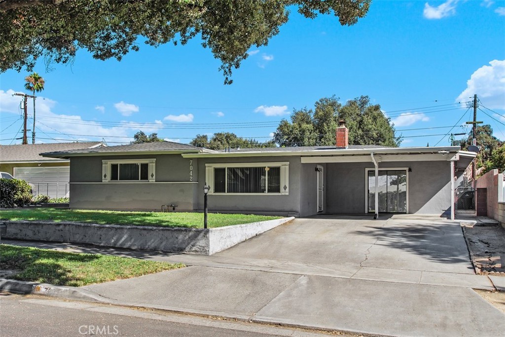 This charming single-story home sits on a quiet cul-de-sac and offers 3 bedrooms, 2 baths, and over 2,000 sq. ft. of living space. The floor plan includes both a living and family room, a cozy fireplace, and a remodeled kitchen with breakfast bar, double ovens, and gas cooktop. Recent updates include a remodeled kitchen and bathrooms, newer windows, PEX plumbing, HVAC system, roof, water heater, rain gutters, and interior finishes. A spacious bonus room adds flexibility and could potentially be converted into an ADU. The backyard features a covered patio, mature landscaping, and room to entertain, along with a 2-car carport and storage shed. Conveniently located near the 91 freeway, Riverside Plaza, downtown, RCC, CBU, and Metrolink.