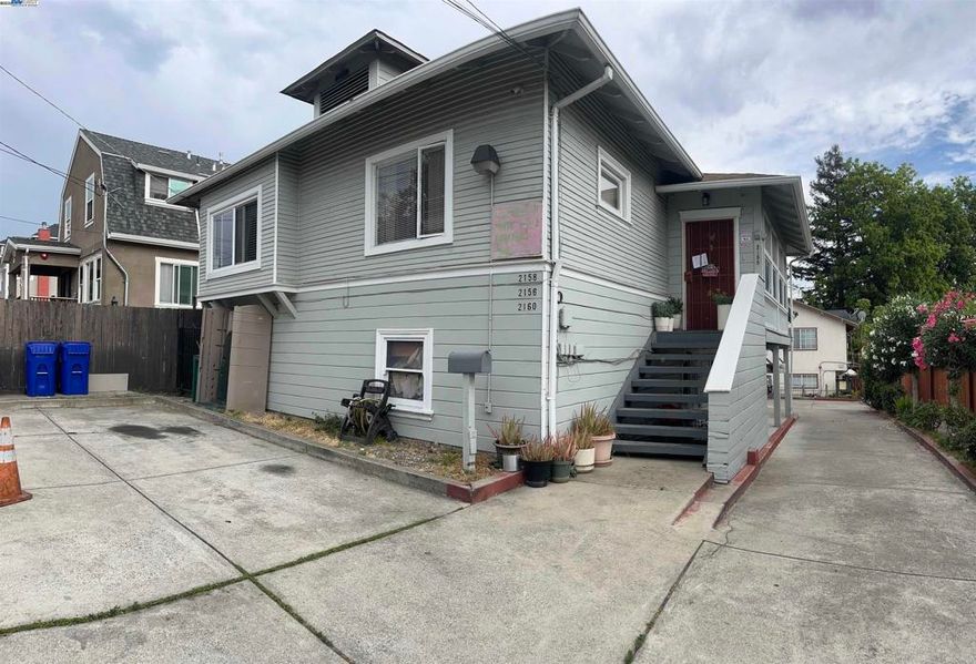 This property offers the ideal setup for an owner-user or investor seeking a strong income property with room for upside. Built in 1908, the duplex features two spacious units with functional layouts, period charm, and excellent natural light. An additional storage area generous backyard provide added flexibility and appeal.  The property sits on a 5,967 square foot lot with approximately 2,305 square feet of interior living space. Offering solid returns with long-term tenants already in place, this property also provides the rare opportunity to add value through updates or repositioning in Oakland’s tight rental market.  Ideally located near the Laurel District and Fruitvale, with quick access to I-580, highways, BART, and neighborhood amenities, residents enjoy excellent connectivity to all parts of the Bay Area. Shopping, dining, parks, and schools are just minutes away, making this location highly desirable for both renters and owner-occupants.