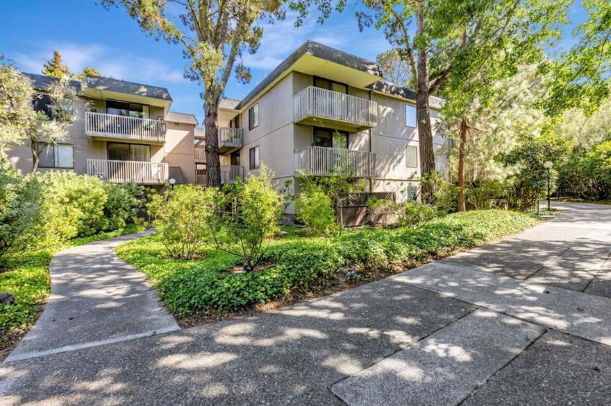 Experience resort-style living in this updated one-bedroom, one-bathroom top-floor condo at Shelter Creek, San Bruno. Freshly painted with new carpet and appliances, this move-in-ready gem boasts a private deck overlooking a serene waterfall and stream, offering tranquil sights and sounds. The open-concept layout blends a spacious living area, modern kitchen, and cozy bedroom with ample closet spaceperfect for relaxation or entertaining. Nestled in the lush Shelter Creek community, enjoy premium amenities: a sparkling outdoor pool with spa, indoor pool, clubhouse with billiards and ping pong, tennis courts, gym, sauna, and 24-hour security patrol. Lush walking paths and mature trees create a peaceful oasis, yet youre minutes from BART, Caltrain, SFO, highways (280, 101, 380), and shopping at Tanforan Mall, Bayhill Center, and Costco. Ideal for first-time buyers or investors, this condo offers style, comfort, and unmatched convenience in a vibrant, award-winning complex. Live where every day feels like a vacation! Dont miss this rare opportunity to own a slice of Shelter Creeks resort-like paradise.