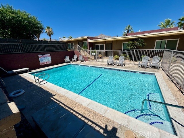 The 68460 Kings Road in the city of Cathedral City. The property is near highway 111 and Date Palm Drive just down the street from the Cathedral Plaza Shopping Center and the Mary Pickford Theatre Complex. Nearby schools include Cathedral City Elementary School and Kings Schools. The property is located just minutes from all of the retail amenities and nightlife of Downtown Palm Springs as well as those amenities along Highway 111 in Rancho Mirage.
1-bedroom apartment homes are equipped with upgraded air conditioning, new tile, and hardwood floors as well as new ceiling fans, new hardware, new faucets, and new mini blinds. Each unit has new appliances including a refrigerator, stove, and microwave.