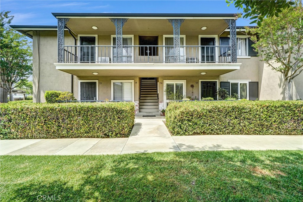 Condo for rent in the quiet and well maintained Park Orleans Condominium community in Orange just 6 Blocks south of Old Town Orange. Also an Amazing opportunity for a first-time buyer or Investor!! Seller will consider a Lease with Option to Purchase. Clean, move-in ready condo in the well-maintained Orange, CA, Park Orleans Condominium community just minutes from Chapman University, the Historic Orange Plaza and CHOC Hospital. This desirable upstairs end unit includes a 1 car detached enclosed garage with an automatic door opener replaced in 2023. (A Parking permit will be issued for a 2nd car). Floor plan provides a comfortable living room space and dining area adjacent to the kitchen with plenty of natural light, scraped ceilings, 1 year old carpet, paint and window blinds. Kitchen appliances include gas oven/range, exhaust vent, dishwasher and garbage disposal. Bathroom has brand new Kholer toilet, medicine cabinet & vanity light fixture. Gas wall heat and wall a/c unit keep utility bills low. The large, carpeted master bedroom offers generous closet space and floor to ceiling mirrored closet doors. Enjoy a nice balcony for fresh air and relaxing outside or spend your down time at the Community Pool and Spa. There are multiple community laundry rooms within close proximity to unit. Low Property tax rate & Low HOA dues include maintenance, insurance, trash, cold and hot water utilities! Commuters will value the convenient access to the 5, 22, 55, 57 and 91 freeways, streamlining your daily commutes. Enjoy an almost unlimited number of dining options and entertainment venues at nearby Old Town Orange, Angel Stadium, Honda Center, Disneyland, the Outlets at Orange and the new coming soon Anaheim VIBE district currently under construction. Hiking and biking trails located adjacent to the community and beautiful Hart Park located across the street provide lots of outdoor exercise opportunities. Seize the rare chance to own this move-in-ready treasure in one of the most sought-after communities in Orange.