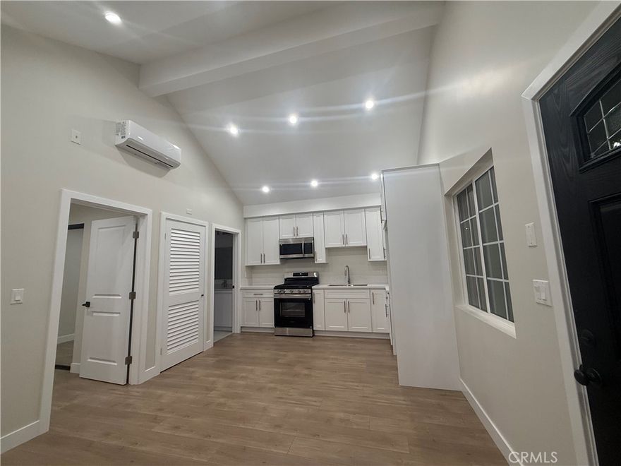 Welcome to your brand-new, cozy home in the heart of Panorama City! This bright and beautifully designed residence offers 1 bedroom and 1 bathroom with approximately 500 sq. ft. of modern living space. Featuring high ceilings, an open-concept floor plan, and plenty of natural light, this home feels spacious and inviting. The kitchen includes a brand-new stove and microwave, ready for your culinary creations. Additional highlights include washer/dryer hookups and one assigned parking space. Located near Kaiser Permanente Hospital, this property sits in a safe, family-friendly neighborhood close to schools, shopping, and transportation. Perfect for renters seeking comfort and convenience in a central location!