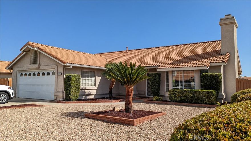 Discover comfort and convenience in this beautiful single-story, 2-bedroom, 2-bath home featuring an attached 2-car garage and an inviting open layout perfect for relaxed living.



Enjoy a large, low-maintenance yard with drought-friendly landscaping and a private area for small RV or boat parking behind the side fence. The spacious kitchen offers plenty of room for cooking and gathering with family and friends.



Step outside to a partially covered backyard patio, ideal for enjoying morning coffee or evening breezes in the shade. Inside, you’ll appreciate indoor laundry, while the extra-large garage provides ample storage space and a workbench area for hobbies or projects.



This home has it all: space, practicality, and a welcoming community atmosphere.