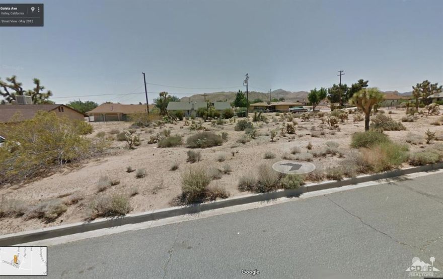 Price Reduced! 9,000 Square Feet Residential Lot near the heart of Yucca Valley, on Goleta Ave. Utilities Available (Electricity, Water District). Beautiful Build-able Lot Next to Homes in the Highly Desirable Western Hills Ranchos Area. Owner Will Carry! Close to Joshua Tree National Park. San Bernardino APN #0588-712-01