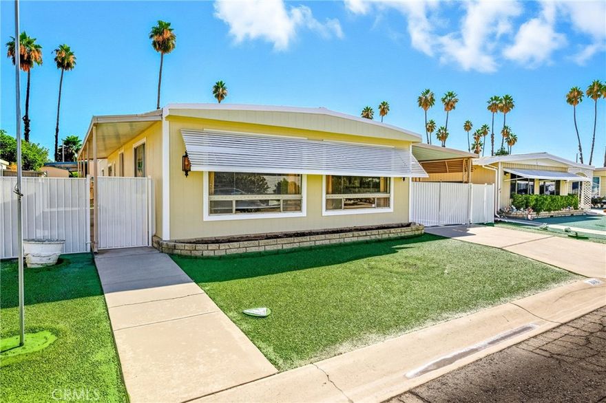 READY TO MOVE-IN, NEW INTERIOR & EXTERIOR PAINT AND OTHER UPGRADES AS WELL. EXCEPTIONAL VALUE,  AND YOU OWN THE LAND..
WELCOME TO SIERRA DAWN A 55+ PLANNED COMMUNITY..... CABLE TV IS ALSO INCLUDED WITHIN THE COMMUNITY...
STEP INTO A WELL BUILT DOUBLE WIDE MANUFACTURED HOME...SO SPACIOUS... 2 LARGE BEDROOMS 2 VERY GOOD SIZED BATHROOMS....UPGRADED KITCHEN AREA …..VERY LOW PROPERTY TAXES MAKES IT SUPER AFFORDABLE..... FOR THE RV OWNERS AND BOATING ENTHUSIASTIC'S SPACIOUS OFF SITE PARKING AVAILABLE WHEN YOU BECOME A MEMBER... CLOSE TO SABOBA CASINO WITH GOLF COURSE......BOOK YOUR TOUR SOON TO VIEW THIS HOME AND THE COMMUNITY OF SIERRA DAWN ESTATES.....THIS HOME CAN BE FINANCED BY...... 21ST MORTGAGE......THE NUMBER ONE MOBILE HOME MORTGAGE LENDER NATION WIDE...DESIGNED FOR ACTIVE SENIOR LIVING .......4 CLUB HOUSES WITH 4 SWIMMING POOLS ....INDOOR SPA.....FULLY EQUIPPED GYM WITH INDOOR SAUNA...SO MUCH TO OFFER FOR ITS MEMBERS.....YES EVEN A DOG PARK.....