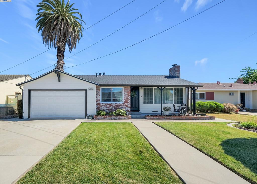 O.H. 8/24 1-4pm. This Quintessential Village Rancher is ready to write it's next chapter. This four bedroom, two full bath, two car garage home features 1414 square feet of well laid out living space on a 5292 square foot lot. Features of the home include newly refinished original oak hardwood floors that run throughout the main living areas, the wood burning fireplace and wall to wall window in the living room add charm and personality, spacious dining area sits in the heart of the home, open to the living room, kitchen and cozy family room. The cozy family room is perfect for family movie nights, complete with a free standing pellet stove and access to the mature low maintenance backyard.The quaint kitchen features vinyl click flooring, stainless appliances, oak cabinetry, granite counters and a sweet breakfast nook, the primary bedroom boasts a large closet, built in book shelf, great lighting and a private on-suite, updated hall bath, fresh paint throughout the interior, newer carpet in the bedrooms, new copper pipe plumbing (12/24), new roof (6/25), central heat and air conditioning, dual pane windows and recent exterior refresh add to the charm. Walking distance from elementary/high school, Brewja Coffee, shopping and transportation. This is a must see!