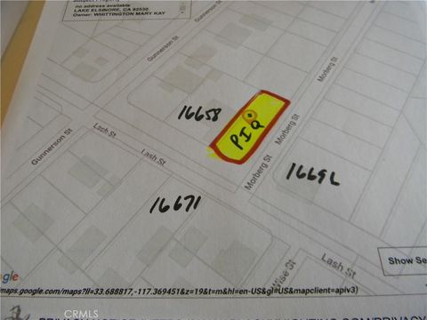 Photo of 0 Lash St, Lake Elsinore, CA 92530 (MLS # SW26107133)
