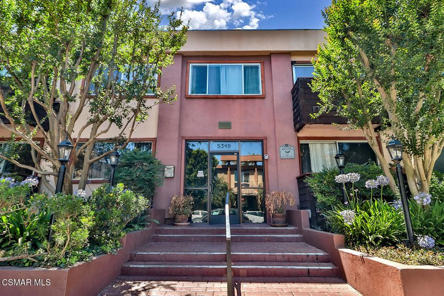 Recently updated and spacious, this ground-floor 2-bedroom, 2-bath condo is located in the desirable Newcastle Manor Community in the heart of Encino. Smooth ceilings, recessed lights, stylish laminate flooring and newer paint extend throughout the condo. The bright and airy living room flows seamlessly into the dining area and modern kitchen, which features quartz countertops and generous cabinet space. Stylish laminate flooring and newer paint extend throughout the unit. The large primary suite includes a walk-in closet and a renovated en-suite bath. The secondary bedroom offers a mirrored double closet and easy access to the full hall bathroom. This unit also includes two designated tandem parking spaces in the secure, gated garage--a valuable convenience in the area. Newcastle Manor is a well-maintained, controlled-access community with amenities including a sparkling pool and spa, fitness center, BBQ areas with seating, community laundry, and secure gated entrance and parking. HOA dues conveniently cover water, sewer, and trash services. Ideally located just off Ventura Boulevard, you're a short distance to popular restaurants, boutique shopping, and coffee shops as well as sought-after schools. Some photos have been digitally staged.