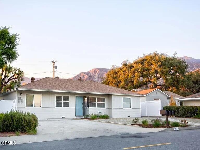 Charming and newly updated 3-bedroom, 2-bathroom home nestled in the highly sought-after North Monrovia. Move-in ready, complete with refrigerator and washer/dryer, this residence offers both comfort and convenience. Step outside to your fenced backyard an patio and seating area, where majestic mountain views create a serene backdrop for evenings under the stars. Enjoy the tranquility of a quiet neighborhood while being just moments from Monrovia's vibrant food scene, entertainment, and outdoor activities. Excellent freeway access (210 Fwy - 5 mins) connects you to the best of LA and Pasadena in just 20 minutes. Driveway parking for 2 tandem vehicles. Short-term options available.