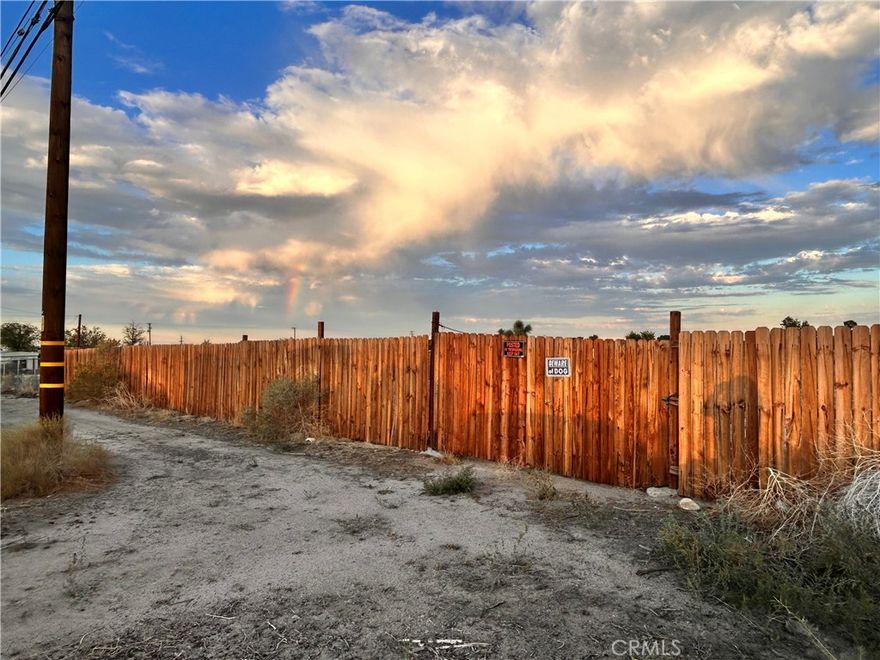 This prime 2.5-acre parcel in the heart of Phelan offers the perfect canvas to build your dream home or place a manufactured home. Featuring an established water meter, full fenced, and easy access just off paved Smoke Tree St, this property is ready to go! Situated in a fantastic location, it’s just minutes from Sheep Creek St., making it easy to access local amenities like schools, stores, and more. Only a 10 minute drive to Highway 138, you’ll enjoy the convenience of nearby main roads while still having the privacy and peaceful surroundings of the High Desert. Whether you're looking to build a permanent residence or create a weekend getaway, this lot offers a perfect balance of accessibility and tranquility. Don't miss out on this rare opportunity to own a spacious piece of land in one of the most desirable areas of Phelan.