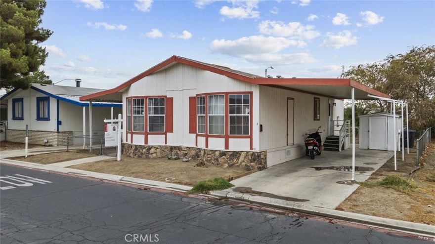 Welcome to your new home in this beautiful all-ages community park. This well-maintained 3-bedroom, 2-bathroom manufactured home offers comfort, space, and convenience- perfect for families, first-time buyers, or anyone looking to enjoy easy living. Inside, you'll find a bright open layout with plenty of natural light, a spacious kitchen with ample storage, and a cozy living area that's ideal for relaxing or entertaining. The primary suite features a private bathroom and generous closet space, while the additional bedrooms are perfect for guests or a home office. The community offers resort-style amenities including a sparkling swimming pool for sunny days, a relaxing spa and hot tub, and an on-site basketball court for fun and fitness-all set within well-kept grounds and a friendly neighborhood atmosphere. Located close to shopping, dining, schools, and with easy freeway access, this home delivers the perfect blend of affordability and lifestyle.