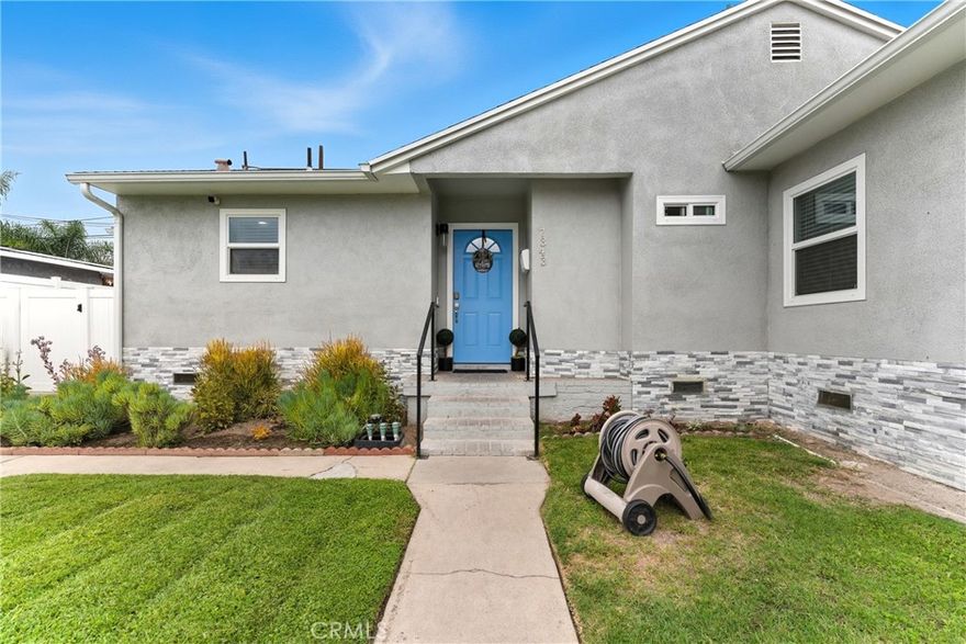 Nestled at the end of a quiet, tree-lined cul-de-sac in one of Downey’s most exclusive neighborhoods, this fully renovated 4-bedroom, 3-bathroom home offers a perfect blend of modern elegance and everyday comfort.

The open-concept floor plan features a gourmet kitchen with quartz countertops, stainless steel appliances, and an oversized island that flows into spacious dining and living areas, complete with a sleek contemporary fireplace.

Ideal for multigenerational living or extended stays, the home includes two primary suites with spa-inspired en suite bathrooms. Additional upgrades include designer finishes, recessed lighting, and a fully paid-off solar system for energy efficiency.

Located in a private, established community just minutes from top-rated schools, shopping, dining, and freeways, this turn-key property delivers style, functionality, and the convenience of Downey living at its finest.