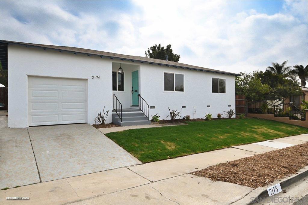 4 bedrooms 2 bathrooms home. Title record shows different bedroom count. Sewer: Public Sewer Topography: GSL