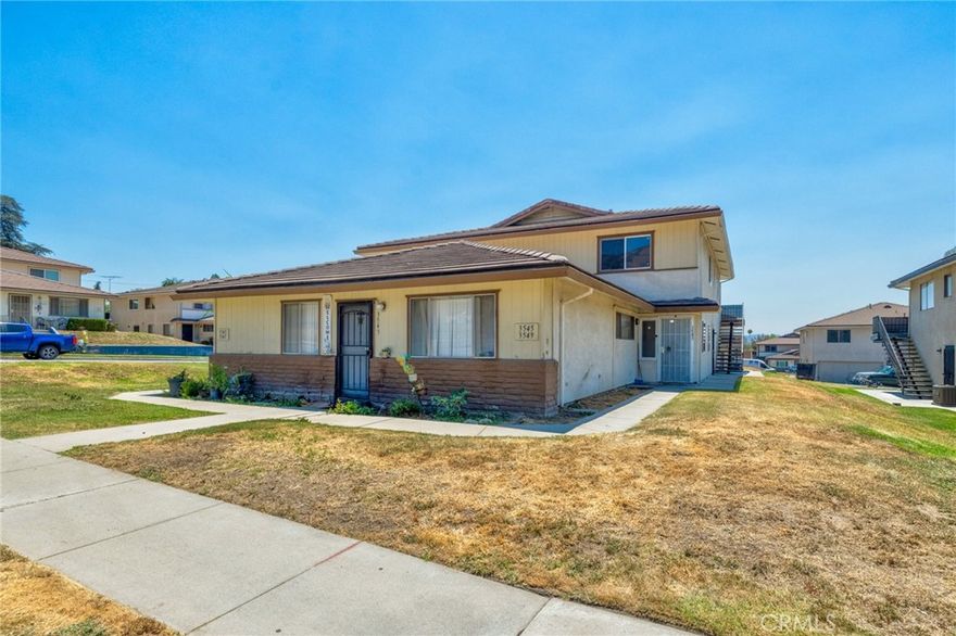 Just Right for You! For your first home or Investment opportunity. This Condo is a 2-story , 2 bedroom and one bath. Close to Fwy, Mountain Communities, and close to YAAMAVA Hotel and Casino.