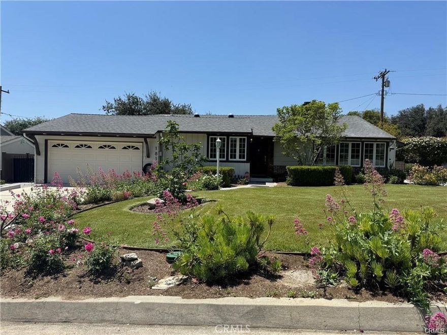 Welcome to this serene single-story retreat in Arcadia’s prestigious Highland Oaks neighborhood, part of the top-rated Arcadia School District. Situated on a quiet street with an 8,326 sq ft lot, this beautifully landscaped home offers stunning mountain views, abundant natural light, and a spacious layout with 4 bedrooms and 3 full baths. Highlights include a large living room with fireplace, sunlit dining/playroom, upgraded kitchen with breakfast counter, and a luxurious master suite with walk-in closet.



Renovated throughout with high-end finishes, solar tubes, and fresh paint inside and out. The private backyard features mature fruit trees, wrap-around gardens, and a tranquil patio—perfect for entertaining or relaxing. Attached two-car garage includes Tesla/EV charger. Just minutes from parks, hiking trails, Santa Anita Racetrack, LA Arboretum, Westfield Mall, and Gold Line station. California indoor/outdoor living at its finest.