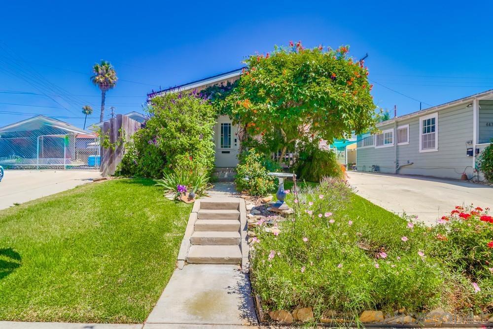 Welcome to the Secret Garden Cottage in Normal Heights- a storybook craftsman where charm and clever design bloom at every turn. Immaculate shiplap walls, stained glass accents and warm wood flooring throughout. Thoughtful details like pocket doors, ceiling fans and a mini split blend character with modern comfort. Two bedrooms, 1 bath and versatile bonus spaces invite endless possibilities- a workshop, yoga studio, office or creative retreat make it as functional as it is delightful and maximizes every inch. Step outside into the lush and private backyard surrounded by mature lush greenery. Incredible location, just blocks from Adams Avenue's best restaurants, coffee shops, and more!