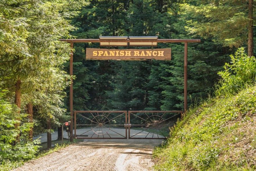 Extraordinary opportunity offering the ultimate in privacy and natural beauty. Enjoy 12 miles of groomed trails that wind through pristine, forested land, creating endless possibilities for hiking, biking, and exploring. Several access points to Soquel Creek provide serene water views and scenic moments. Wildlife abounds here, with sightings of deer, turkeys, and trout, creating a true sanctuary in nature. The property includes a 3-bedroom, 2-bath caretakers residence, ensuring year-round maintenance and immediate usability. A potential building site at the propertys highest point offers breathtaking ocean views, allowing for a future custom retreat in a truly unmatched setting. The original sawmill exists and is in operating condition.  Located next to Soquel Demonstration State Forest, the land is bordered by protected open space dedicated to education and preservation. While wonderfully secluded, the property also provides convenient access to Silicon Valley and San Francisco, making it an easy getaway and an investment in lifestyle. This is a once-in-a-lifetime opportunity to own one of the largest private collections of old-growth redwoods, offering unmatched beauty, adventure, and tranquility.